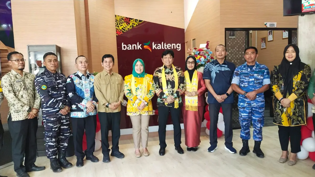Peresmian gedung kantor baru Bank Kalteng Capem Kotawaringin Lama