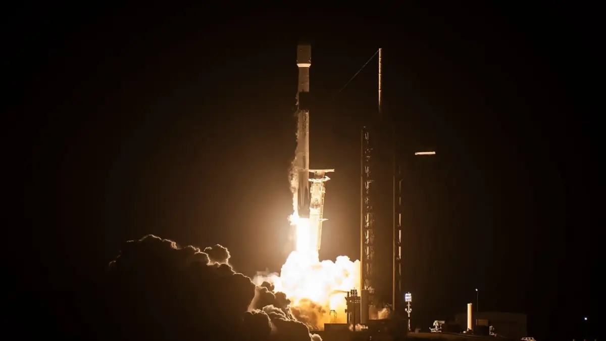 Peluncuran Roket Falcon 9 milik SpaceX. (net)