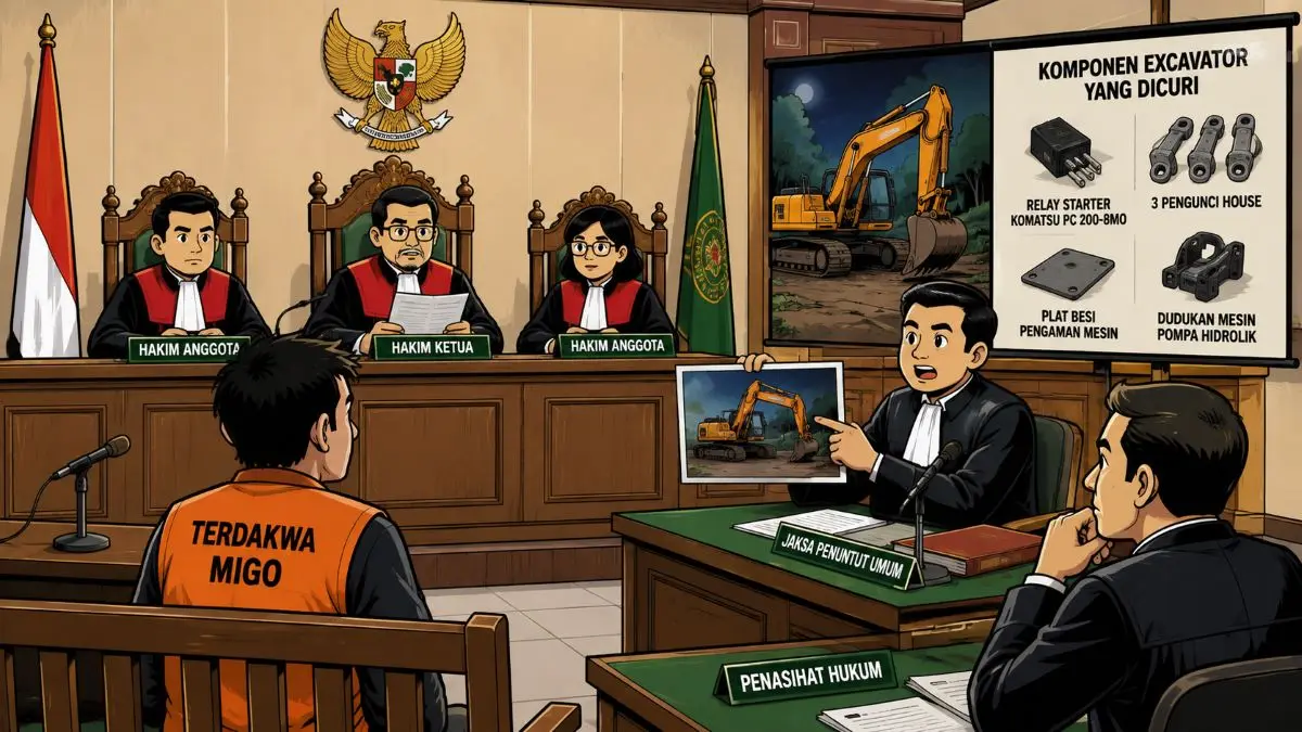 ilustrasi persidangan
