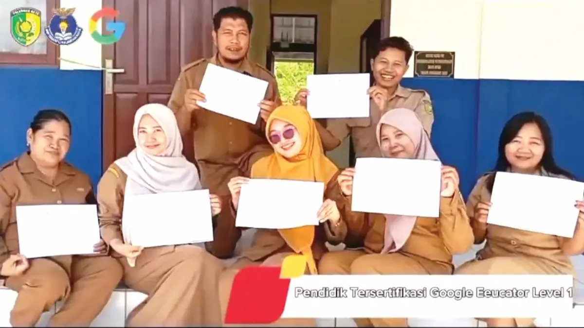 LUAR BIASA : SMP Negeri 13 Palangka Raya resmi menyandang status Kandidat Sekolah Rujukan Google (KSRG), Kamis (13/8/2026). FOTO: IST/RADAR SAMPIT