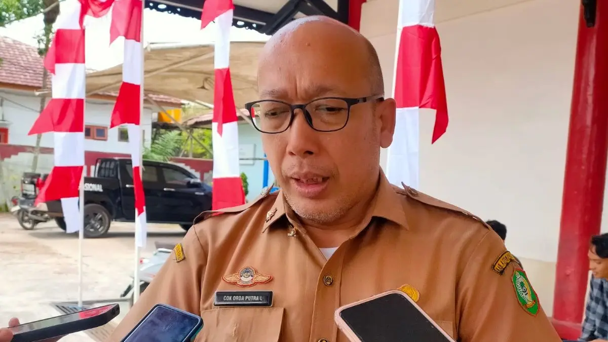 Foto: Kepala Diskominfo Kotim Cok Orda Putra Legawa