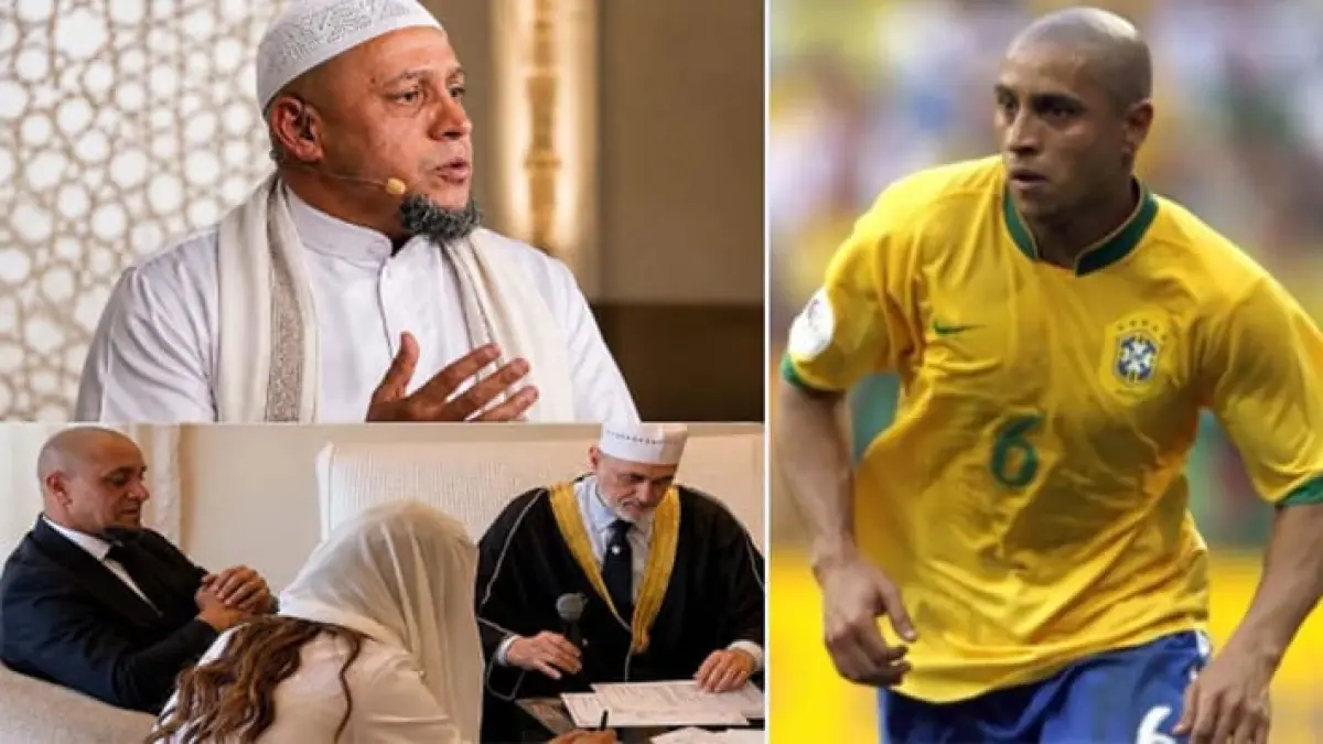 Foto Roberto Carlos yang sempat beredar di media sosial, dikaitkan dengan kabar dirinya berpindah keyakinan agama. (net)