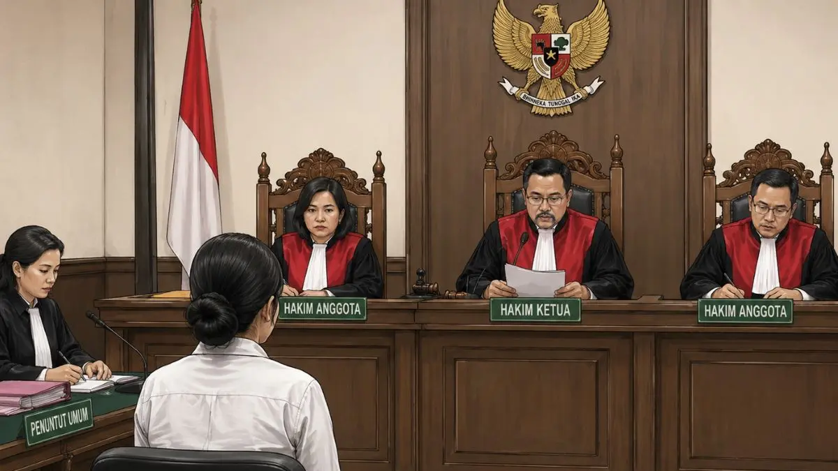 ilustrasi persidangan
