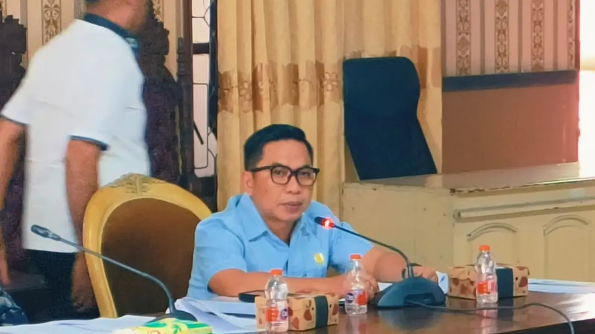 Wakil Ketua Komisi III DPRD Kotim, Riskon Fabiansyah.  (Akbar/Radar Sampit)
