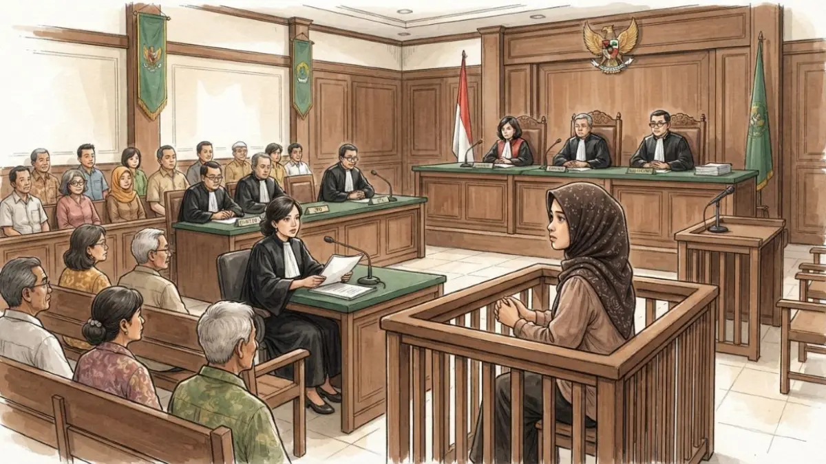 ilustrasi persidangan

