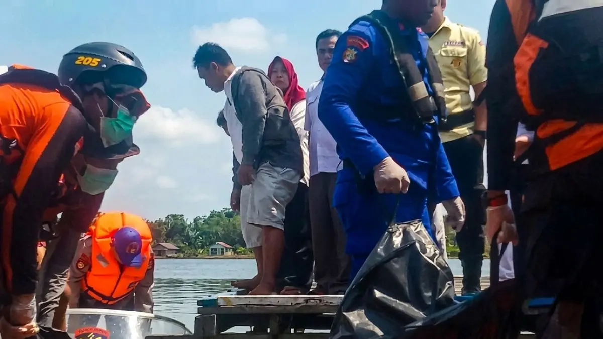 Tim SAR menemukan Punasah (35), warga Jalan Nangka, Kelurahan Candi, Kecamatan Kumai, yang tenggelam di Sungai Arut, Desa Tanjung Putri, Kecamatan Arut Selatan, Rabu (19/8/2026). (ist)&nbsp;