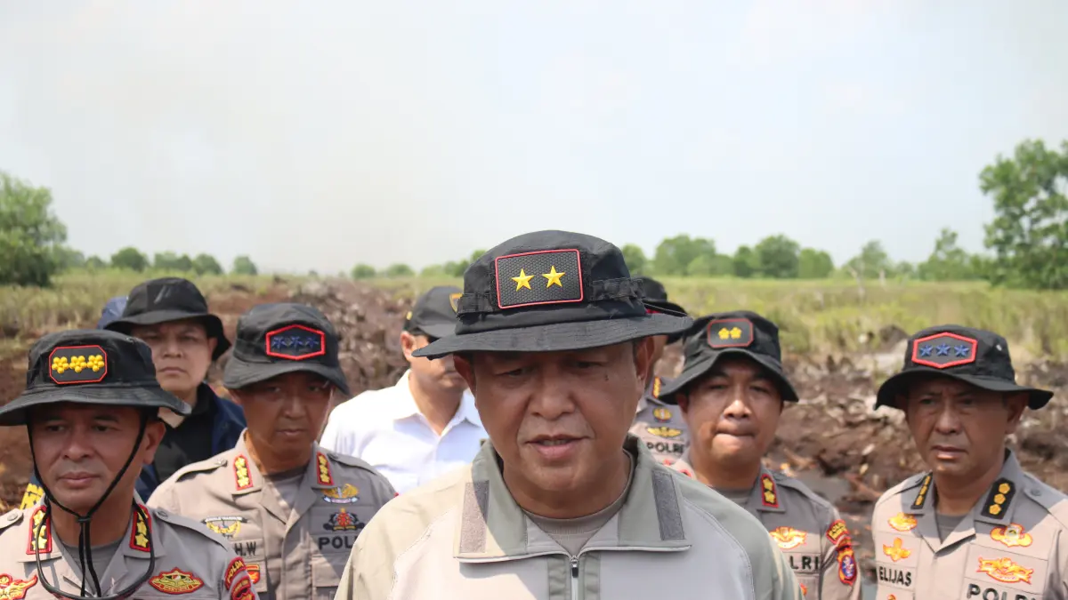  Kapolda Kalimantan Tengah (Kalteng) Irjen Pol Iwan Kurniawan 