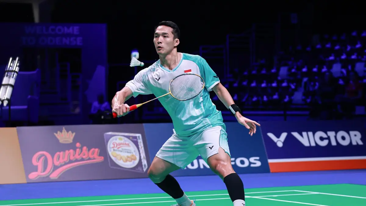 Salah satu aksi Jonatan Christie (net)
