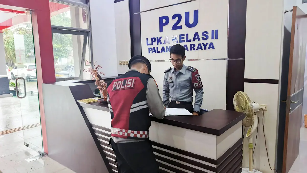 PATROLI: Samapta Polresta Palangka Raya perkuat pengamanan objek vital guna antisipasi potensi gangguan keamanan sejak dini. FOTO: IST/RADAR SAMPIT