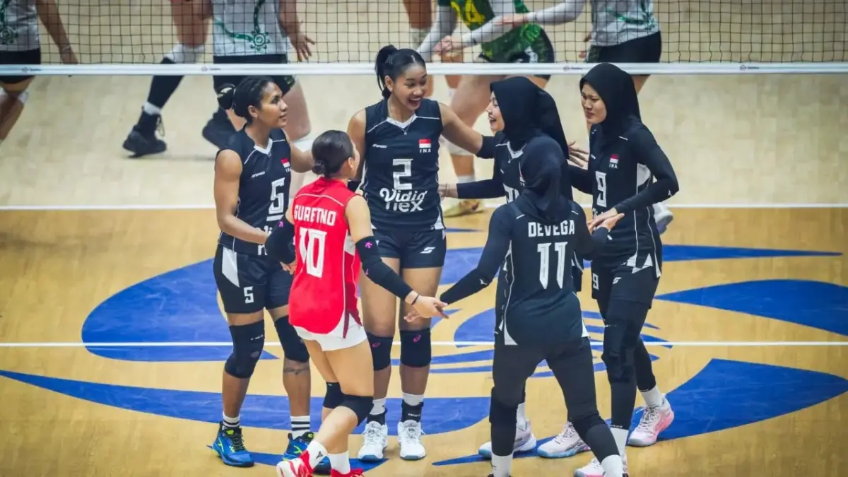 Pemain timnas voli putri Indonesia yang dipersiapkan untuk ajang Asian Games 2026 di Jepang.(net)