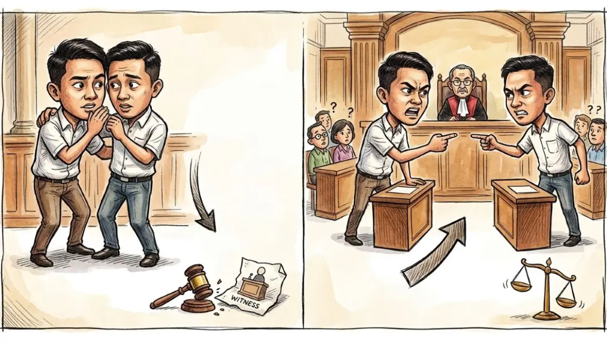 ilustrasi persidangan