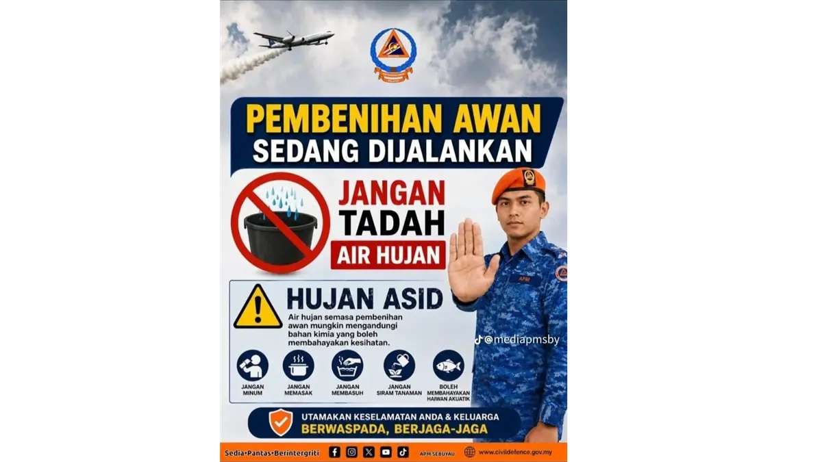 Imbauan yang beredar luas di media sosial, warga diharapkan tidak mudah terima informasi dari medsos begitu saja.