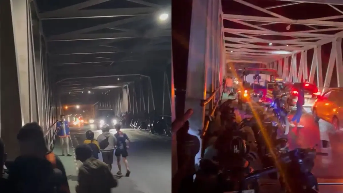 Warga Kabupaten Kapuas dikejutkan dengan informasi seorang perempuan yang diduga terjatuh ke Sungai Kapuas dari Jembatan Pulau Telo, Kecamatan Selat, Sabtu (5/9/2026) sekitar pukul 21.00 WIB.