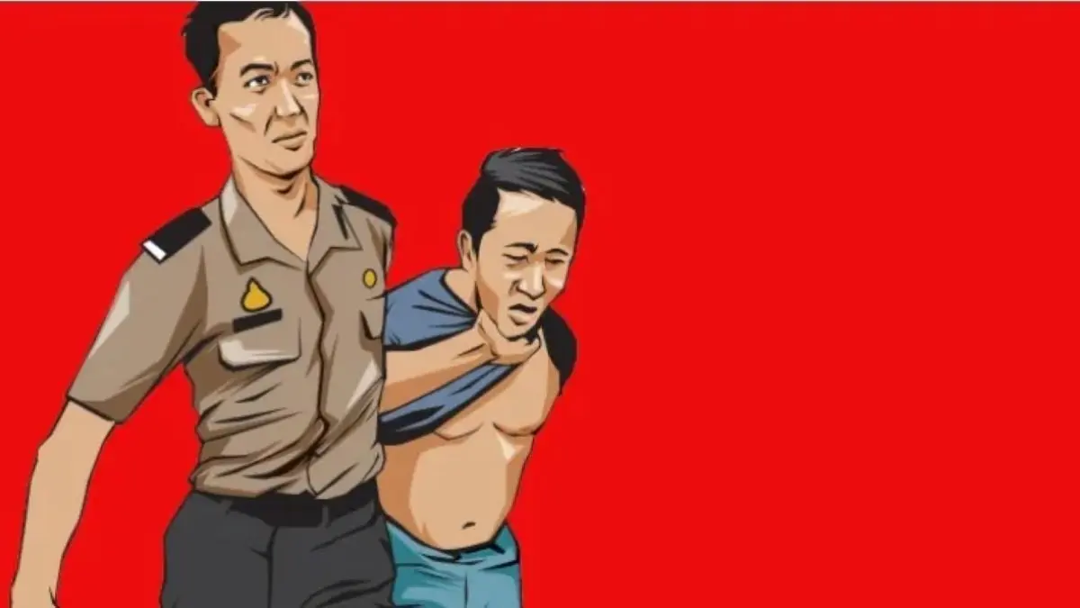 ilustrasi penangkapan pelaku kejahatan/Jawa Pos Radar Bogor