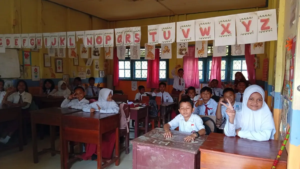 Kelas 5A SDN 1 Pangkut