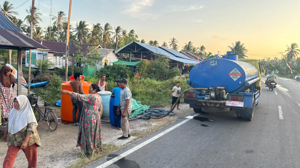 Hari ini Selasa, 08/08/2026, bantuan disalurkan ke sembilan desa yang tersebar di dua kecamatan di Kabupaten Kotawaringin Timur.