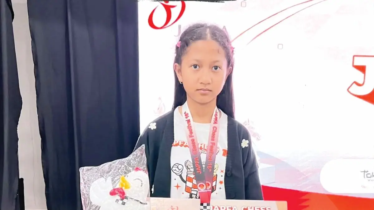 LUAR BIASA : Bellvania sukses meraih Juara 3 Putri U-10 dalam ajang JAPFA Chess Festival 2026 yang berlangsung di Jakarta pada 1–6 September 2026. FOTO: IST/RADAR SAMPIT