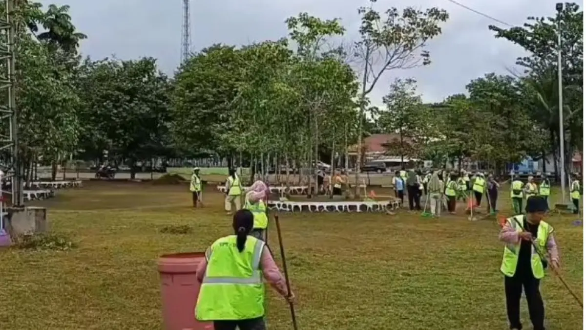 Taman Permata Sukma merupakan salah satu fasilitas ruang publik di wilayah Desa Natai Sedawak, Kecamatan Sukamara. (ist) 