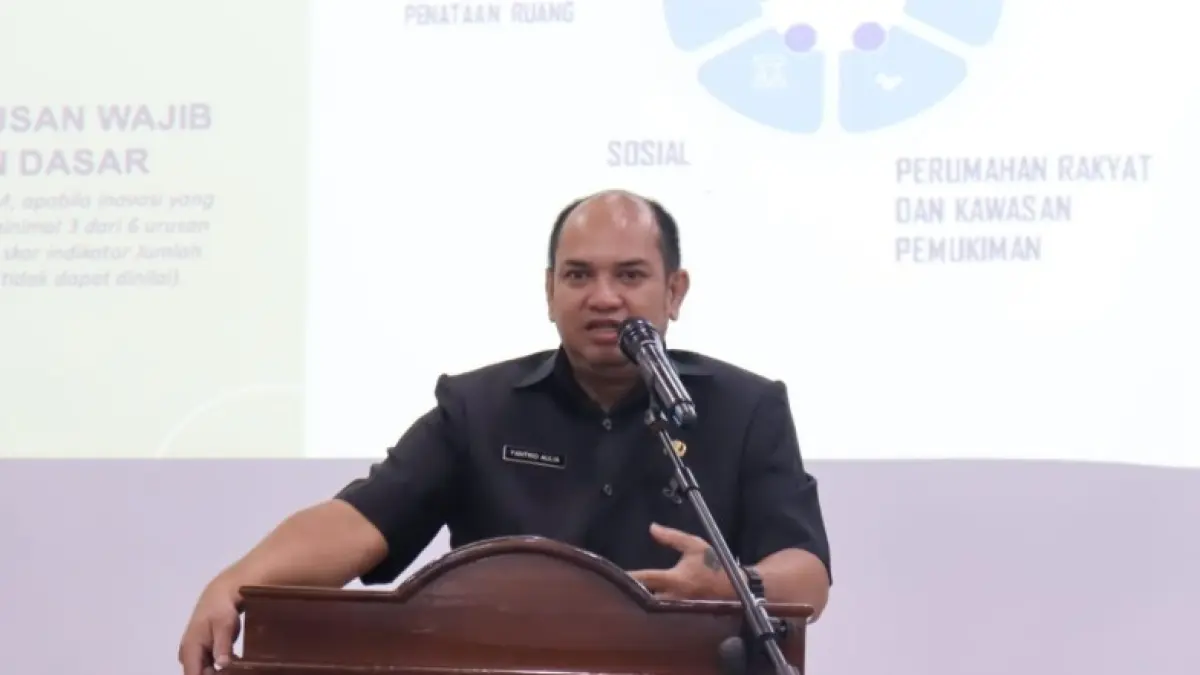 Kepala Bapperida Kabupaten Gunung Mas Yantrio Aulia