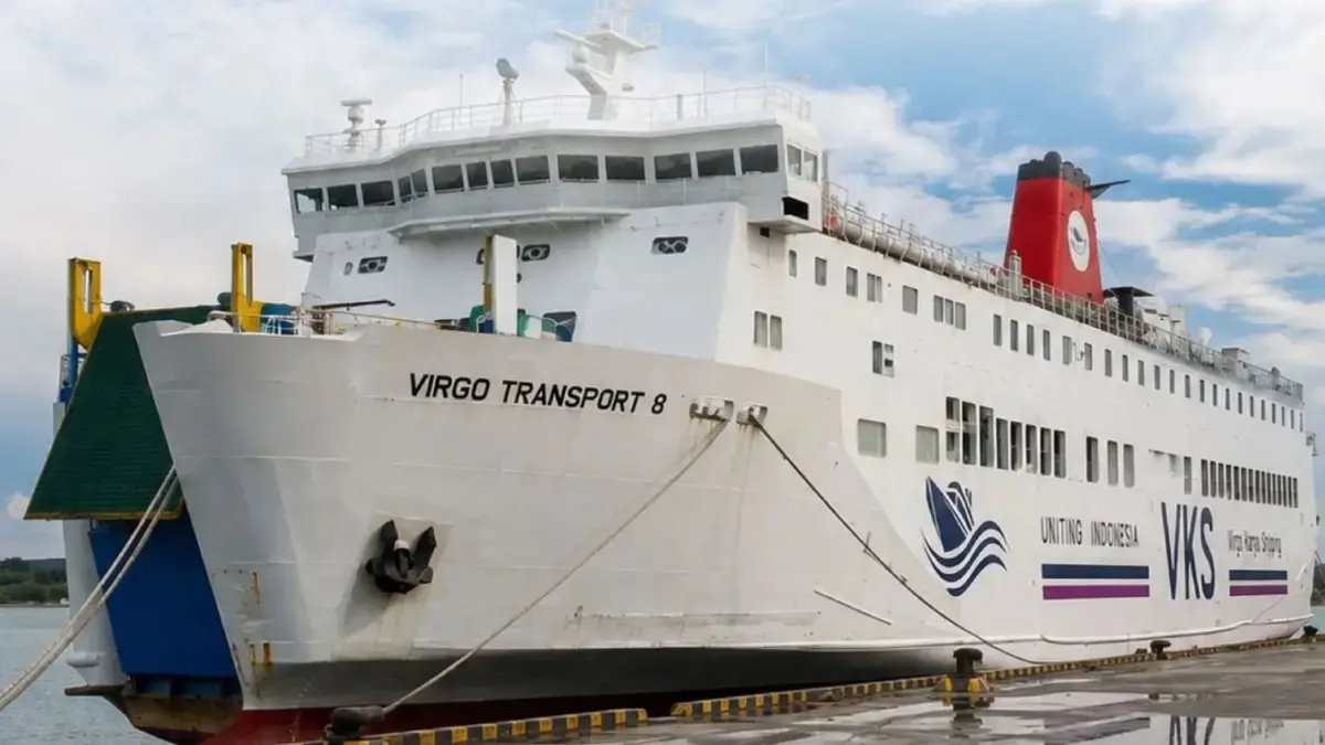 Kapal Virgo Transport 8 rute Surabaya - Banjarmasin (Antara/Instagram pt.virgokaryashipping)