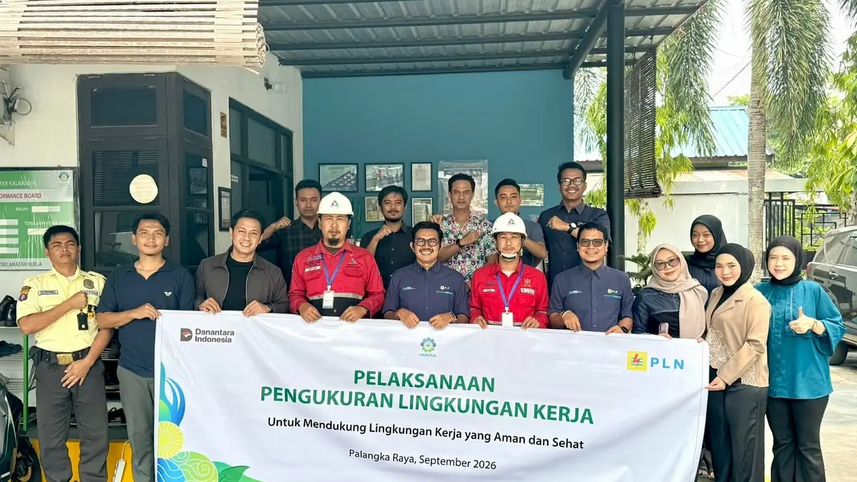Kegiatan Pelaksanaan Pengukuran Lingkungan Kerja di UPP KLB 3 Palangkaraya. (istimewa)