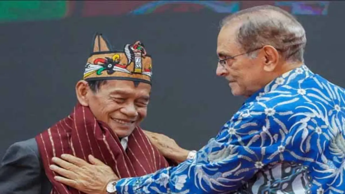 Kusni Sulang saat bertemu Presiden Timor Leste dalam acara The Prezidente Horta Show, Mei 2026 lalu.
