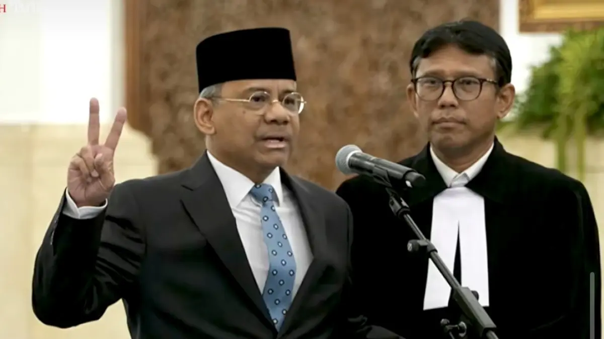 Suahasil Nazara dilantik Presiden Prabowo Subianto sebagau Menteri Keuangan menggantikan Purbaya Yudhi Sadewa.