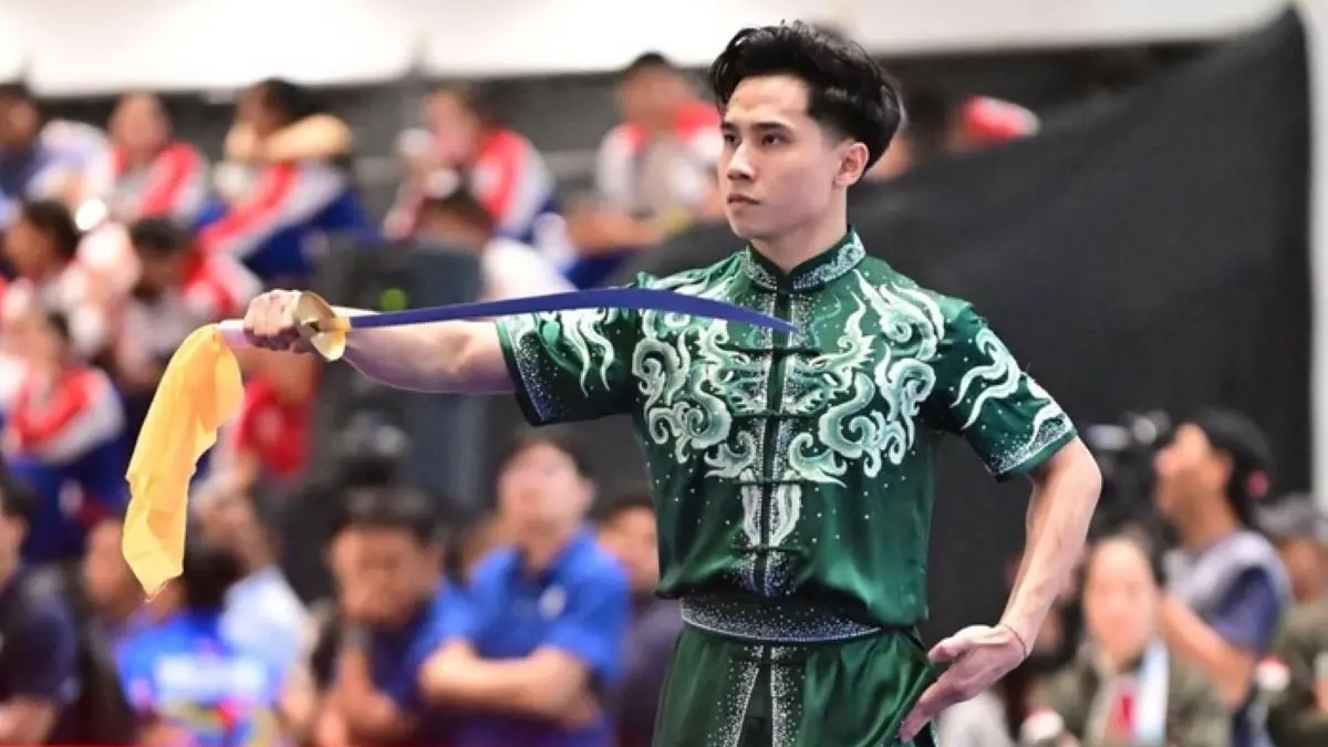 Atlet wushu Indonesia, Seraf Naro Siregar (net)