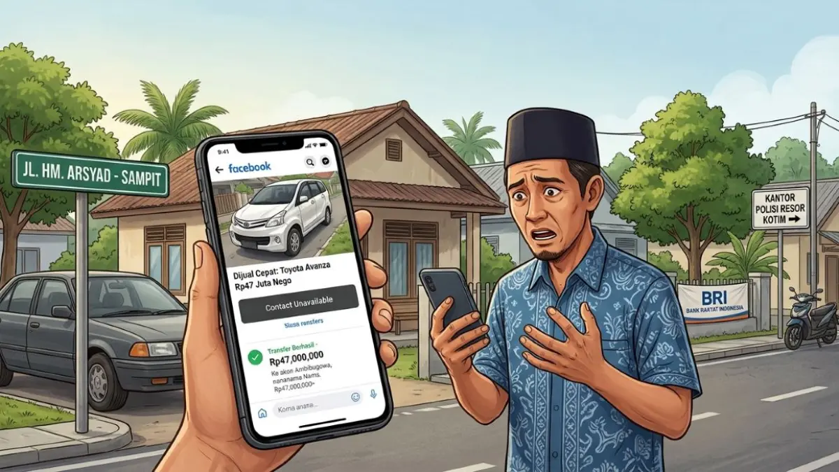 ilustrasi penipuan