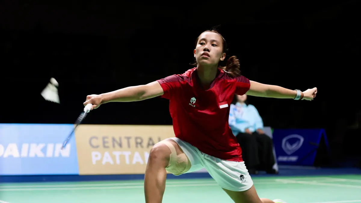 Salah satu atlet bulu tangkis Indonesia di Asian Games 2026, Mutiara Ayu Puspitasari.(net)