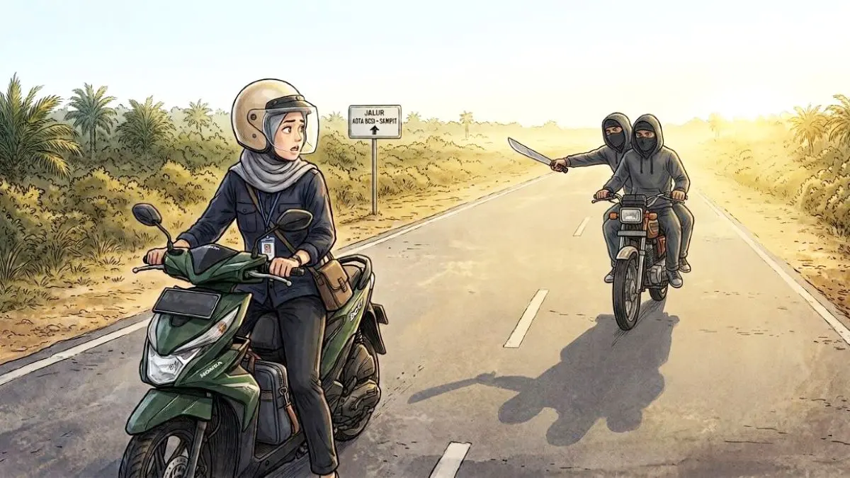 Ilustrasi perampokan