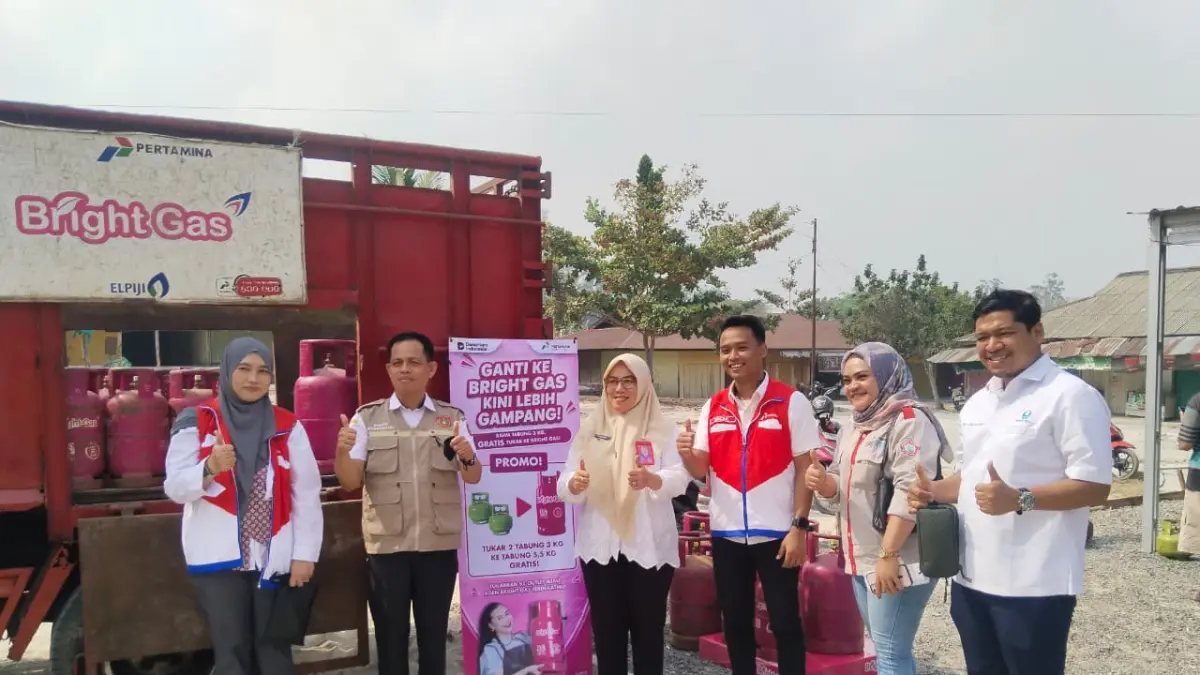 PT Pertamina Patra Niaga menggandeng Dinas Perindustrian dan Perdagangan (Disperindag) Kabupaten Kotawaringin Barat (Kobar) mendorong masyarakat yang dinilai mampu secara ekonomi untuk beralih dari LPG 3 kilogram ke produk nonsubsidi Bright Gas 5,5 kilogram.