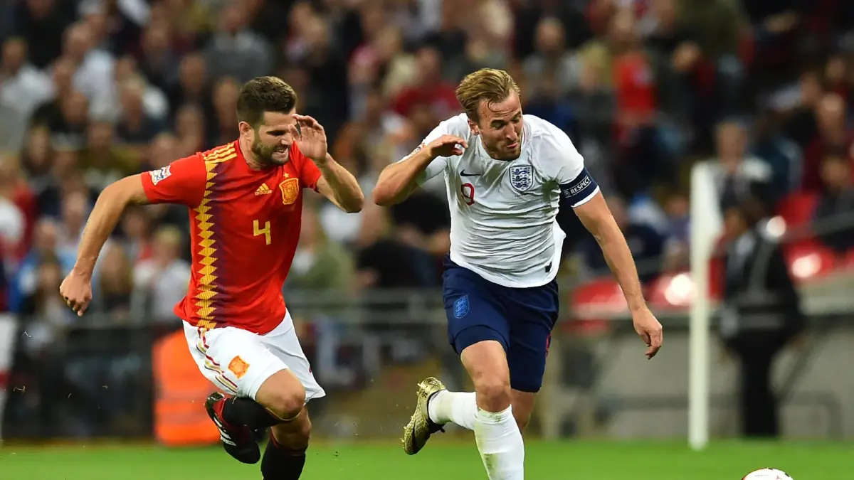 Pemain timnas Spanyol dan Inggris yang akan kembali bertemu di ajang UEFA Nations League 2026/2027 dalam waktu dekat ini.(net)