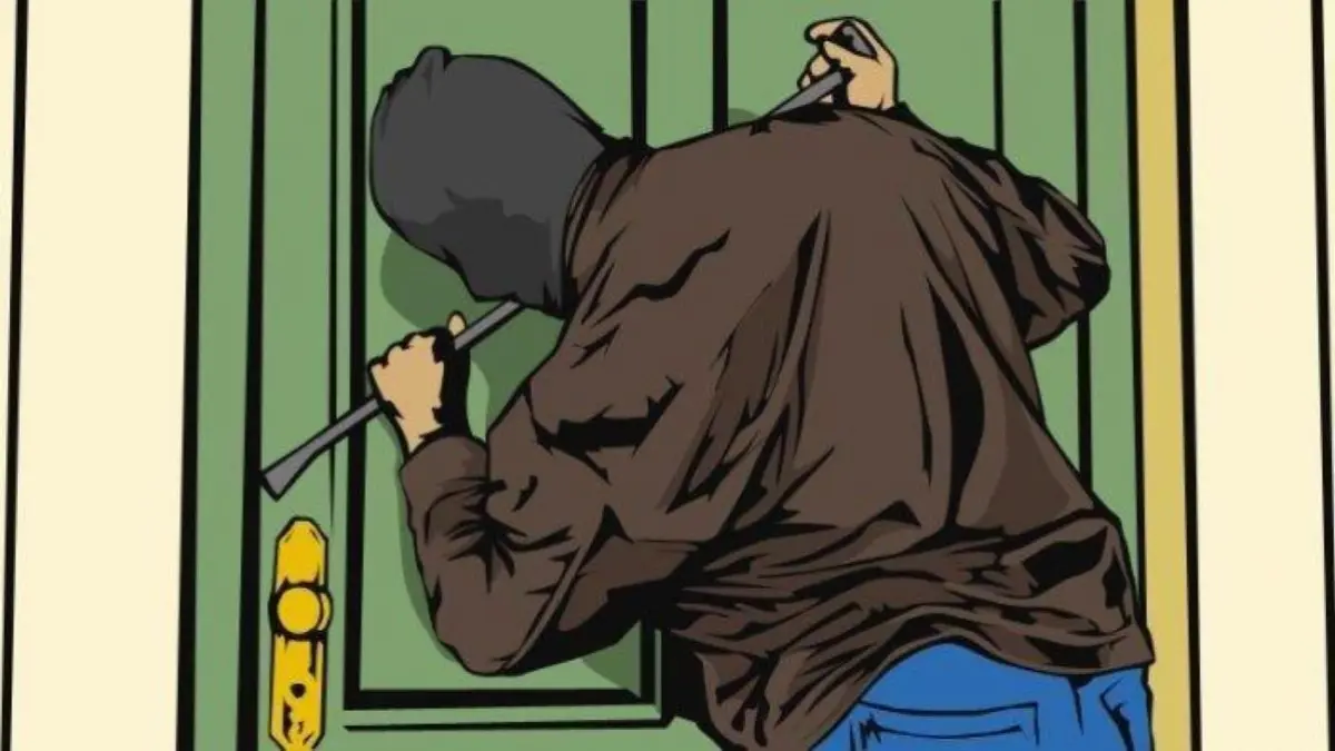 Ilustrasi pembobolan rumah