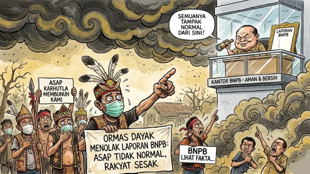 Ilustrasi Protes Massa