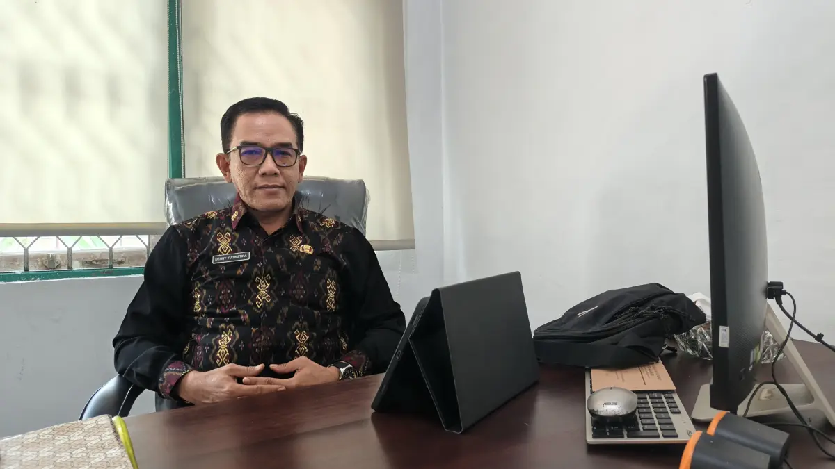 Staf Ahli Bidang Kemasyarakatan dan Sumber Daya Manusia Sekretariat Daerah Kabupaten Sukamara Denny K Yudhistira. (Fauziannur/Radar Sampit)