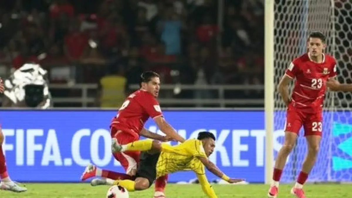Laga antara Indonesia vs Malaysia Senin (28/9) malam WIB. (net)