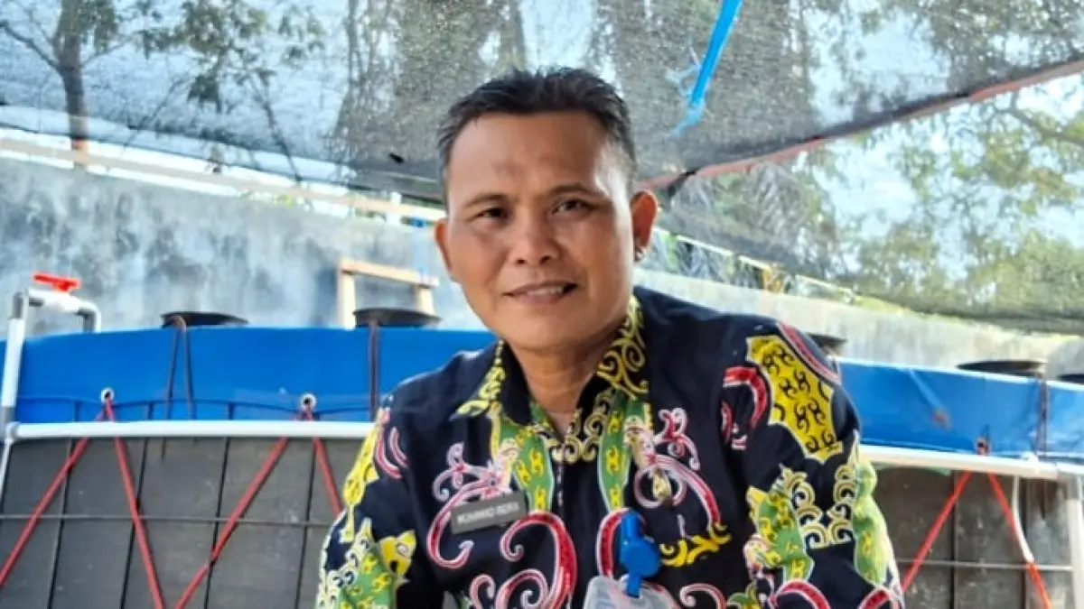 Muhamad Indra,  Sekretaris Dinas Perikanan Kabupaten Kotawaringin Timur