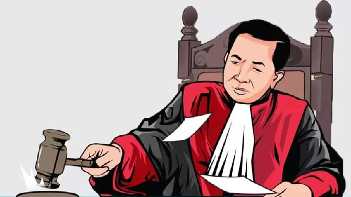Ilustrasi vonis hakim