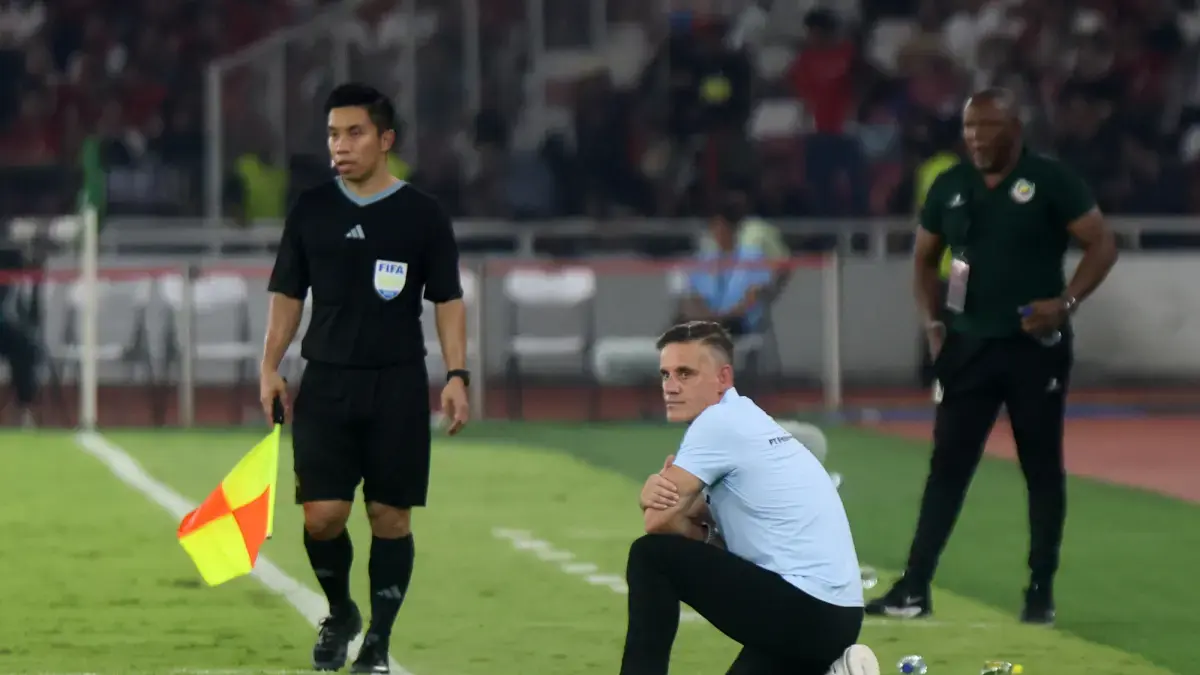 Pelatih Timnas Indonesia John Herdman (Dery Ridwansah/JawaPos.com)