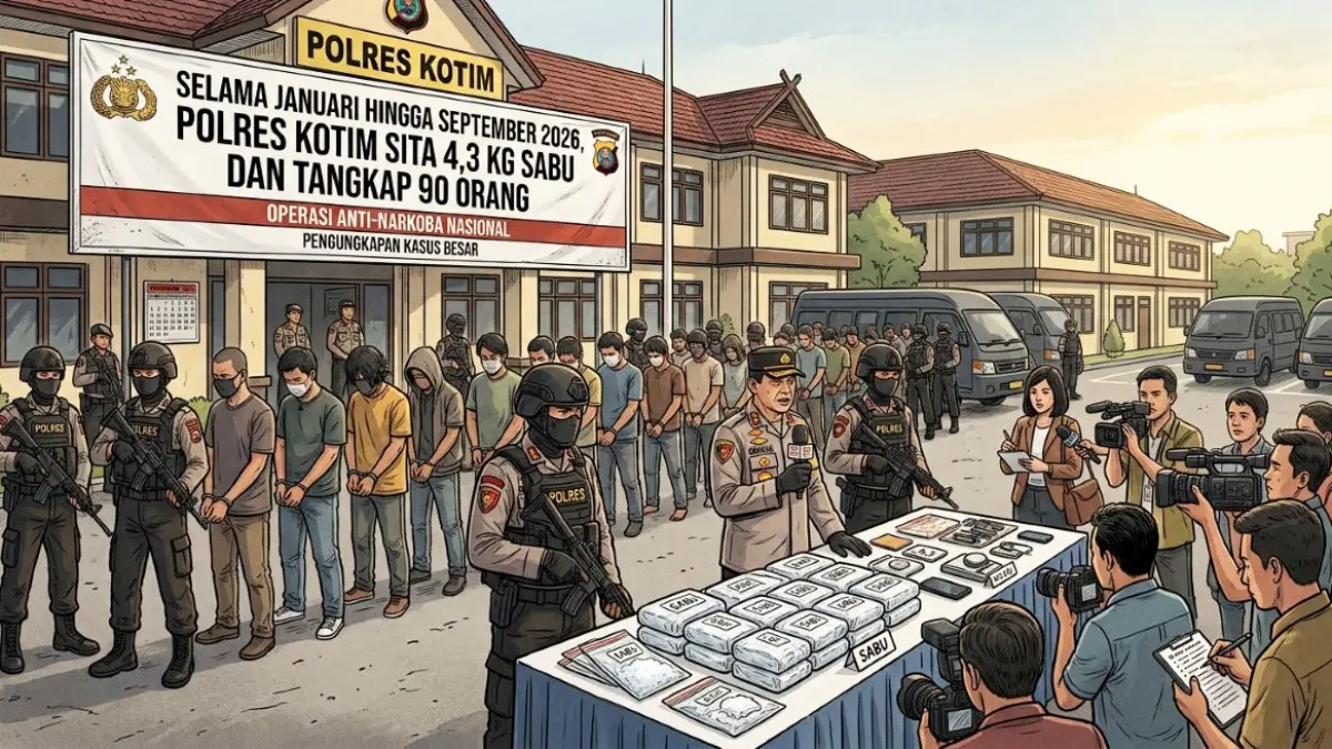 Ilustrasi Kepolisian Gelar Perkara Kasus Narkoba