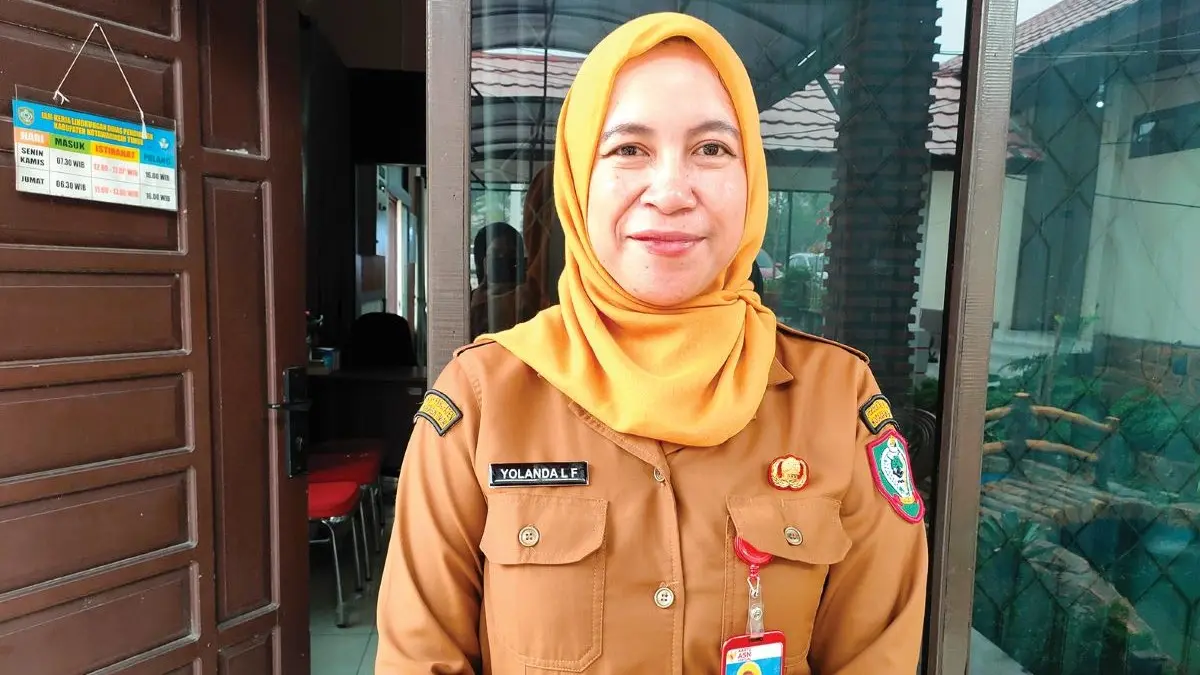 Foto: Kepala Dinas Pendidikan Kotim Yolanda Lonita Fenisia