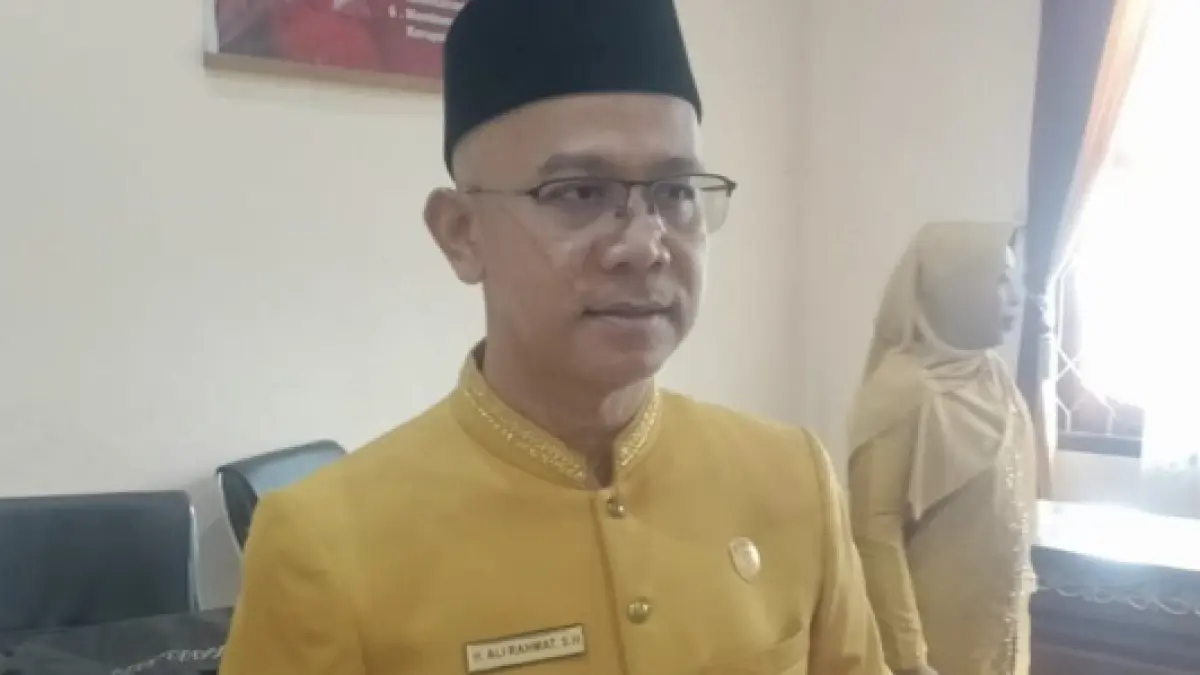 Juru Bicara Fraksi Gerindra DPRD Kobar Ali Rahmat