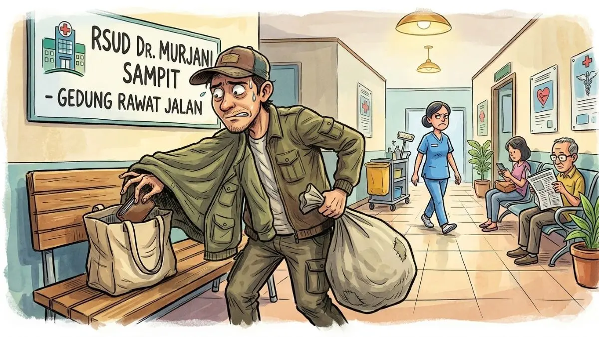 Ilustrasi Pencuri Beraksi di Rumah Sakit