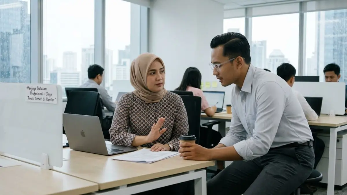 Cinta Lokasi? Batas Jelas, Kerja Tuntas: Begini Cara Elegan Menolak Asmara Rekan di Kantor 
