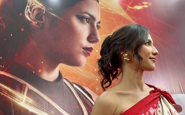 Pevita Pearce mengatakan bahwa film Sri Asih menjadi jawaban dari keresahannya selama ini. (Nanien Yuniar/Antara)