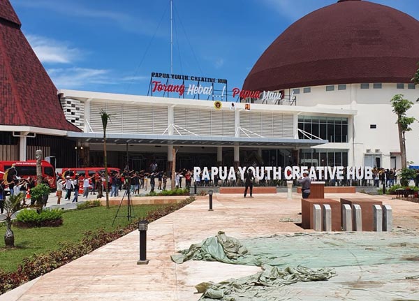DISAMBUT ANTUSIAS: Gedung PYCH yang diresmikan Presiden Joko Widodo. (ISTIMEWA)