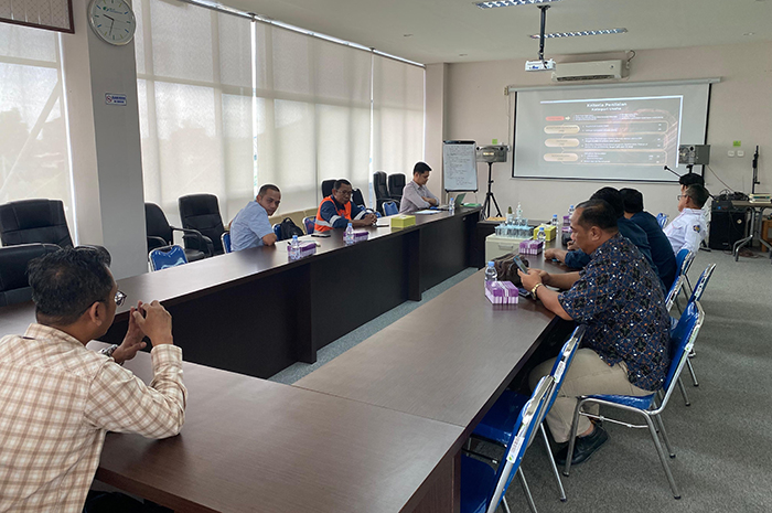 PARITRANA AWARD: Sosialisasi BPJS Ketenagakerjaan Berau kepada perusahaan yang akan mewakili Paritrana Award 2023 di tingkat Provinsi Kaltim.