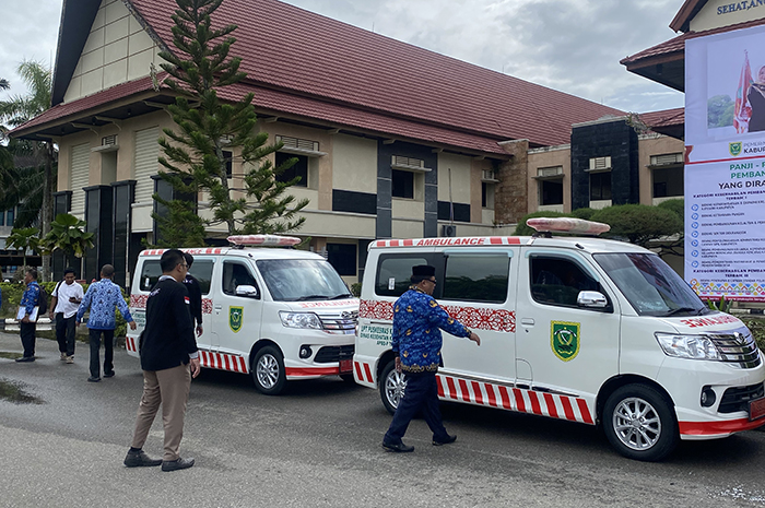 PENGADAAN AMBULANS: Dinkes Berau merealisasikan pengadaan ambulans untuk 7 PKM induk di Kabupaten Berau tahun lalu.