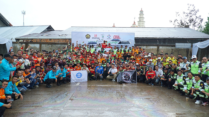 FOTO BERSAMA: Manajemen PT Berau Coal, Mitra Kerja, serta peserta BFRC saat foto bersama usai kegiatan beberapa waktu lalu.